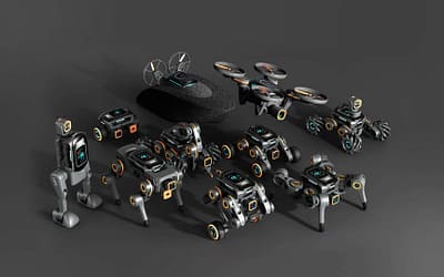 Kit d’assemblage robotique : 7 configurations différentes pour construire votre propre robot !